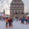 Goudse I Jsbaan rondom het stadhuis schaatsbaan